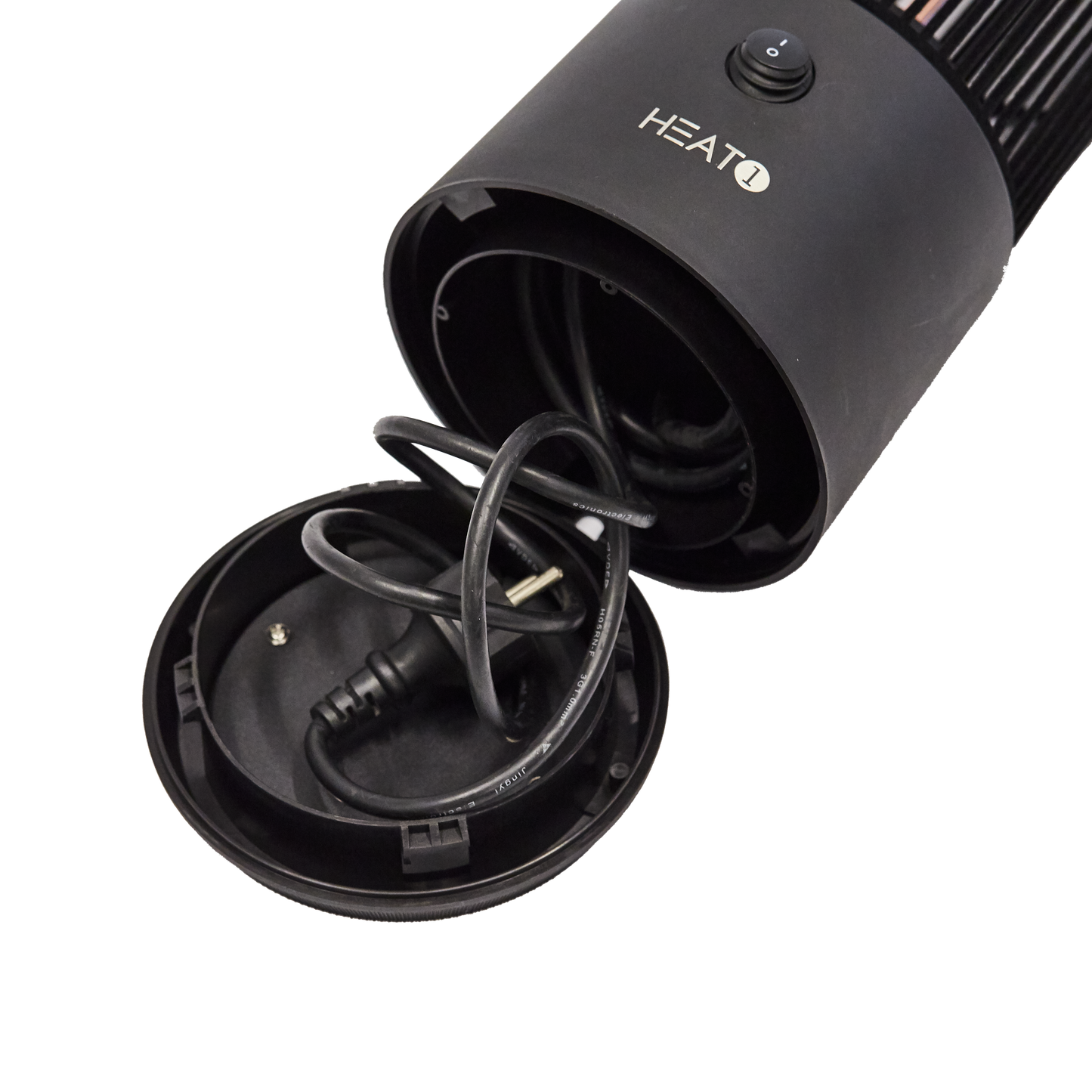Terassilämmitin ECO high-line pöydänalusmalli "Cone" 1200W, musta HEAT1