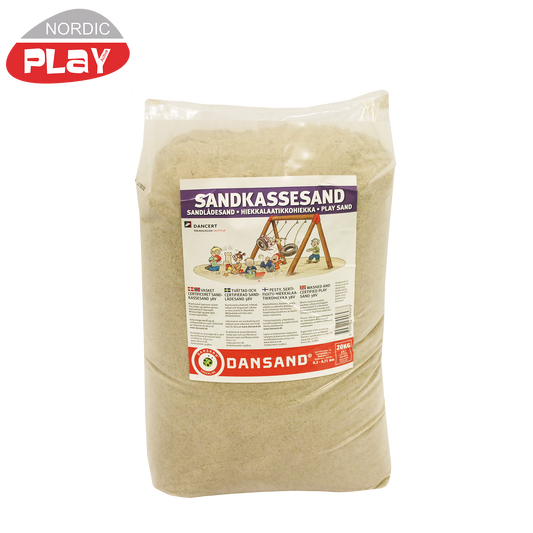 Hiekkaa hiekkalaatikkoon 200 kg NORDIC PLAY