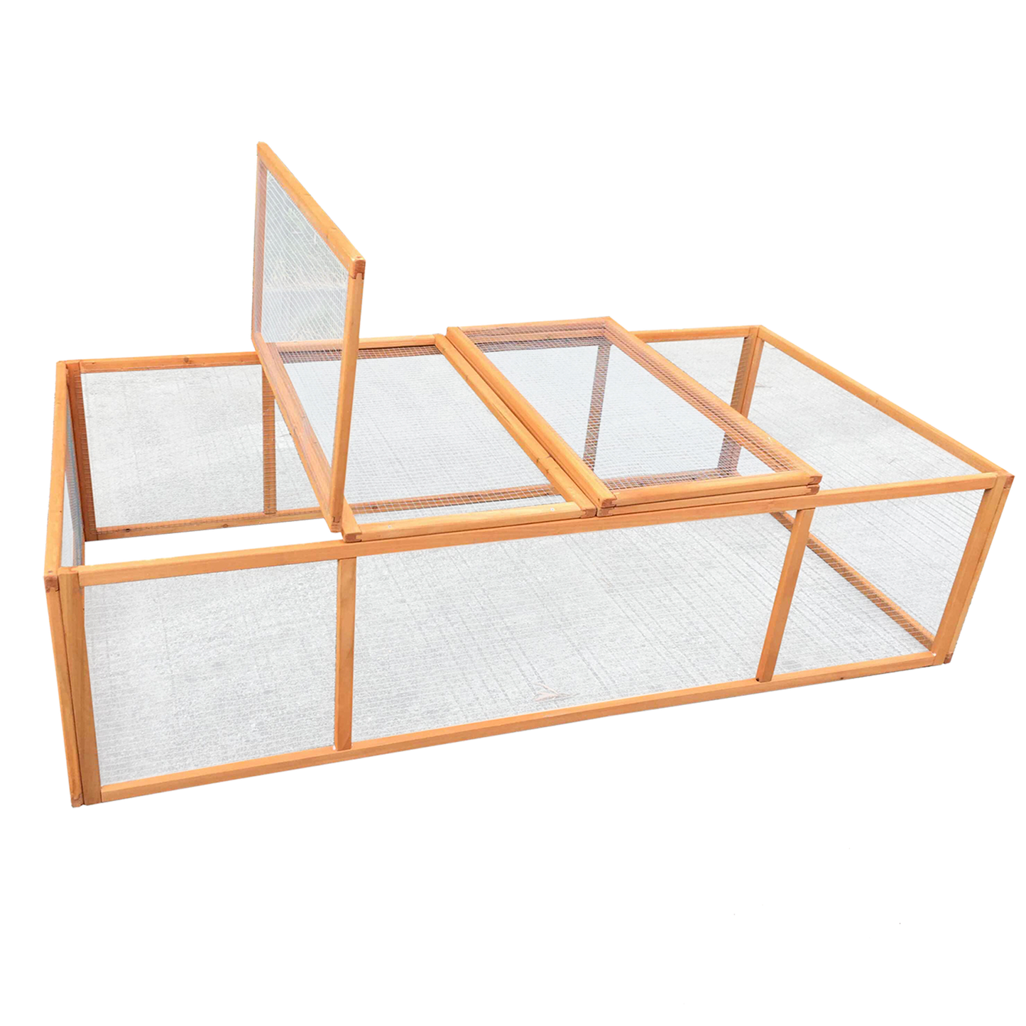 Kanin ulkohäkki 180 x 90 x 48 cm HORTUS