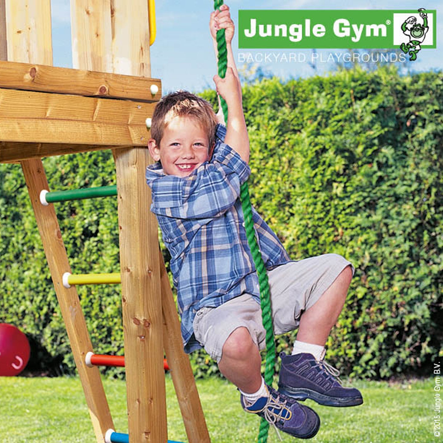 Kiipeilyköysi, 3,5 m Jungle Gym