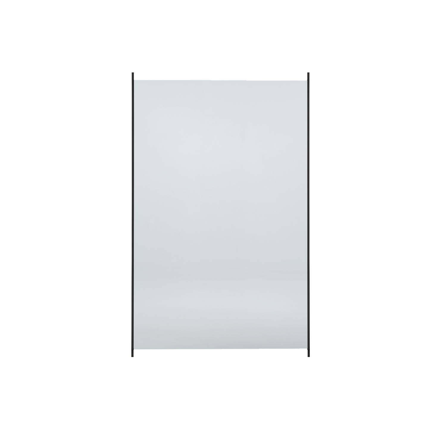 Lasipaneeli alumiinitolpille, 150 x 100 cm, kirkas lasi HORTUS
