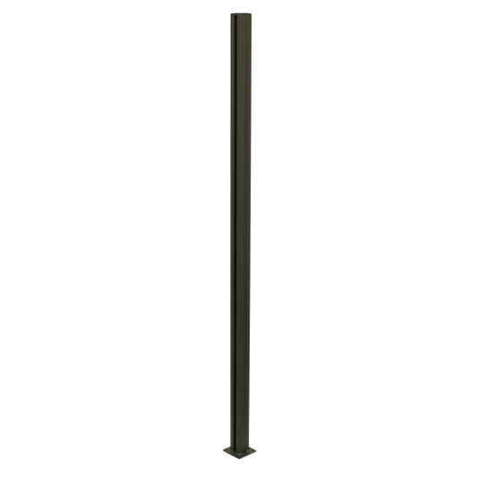 Multi -alumiinitolppa 150 cm lasipaneelille, 158 cm HORTUS