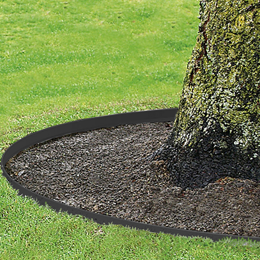 Metallinen rajausreuna, musta HORTUS
