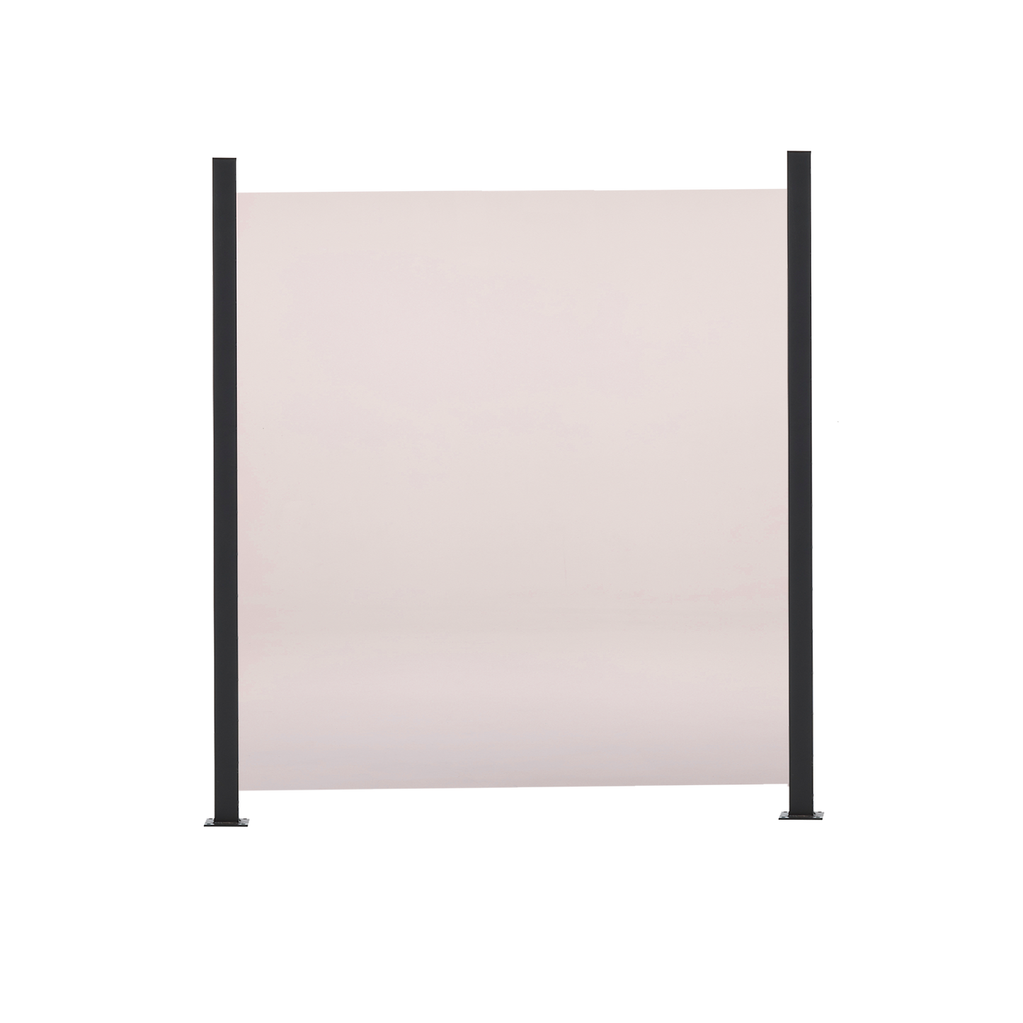 Lasipaneeliaitasetti 100 x 100 cm, 3 moduulia (3 lasipaneelia ja 4 tolppaa) HORTUS