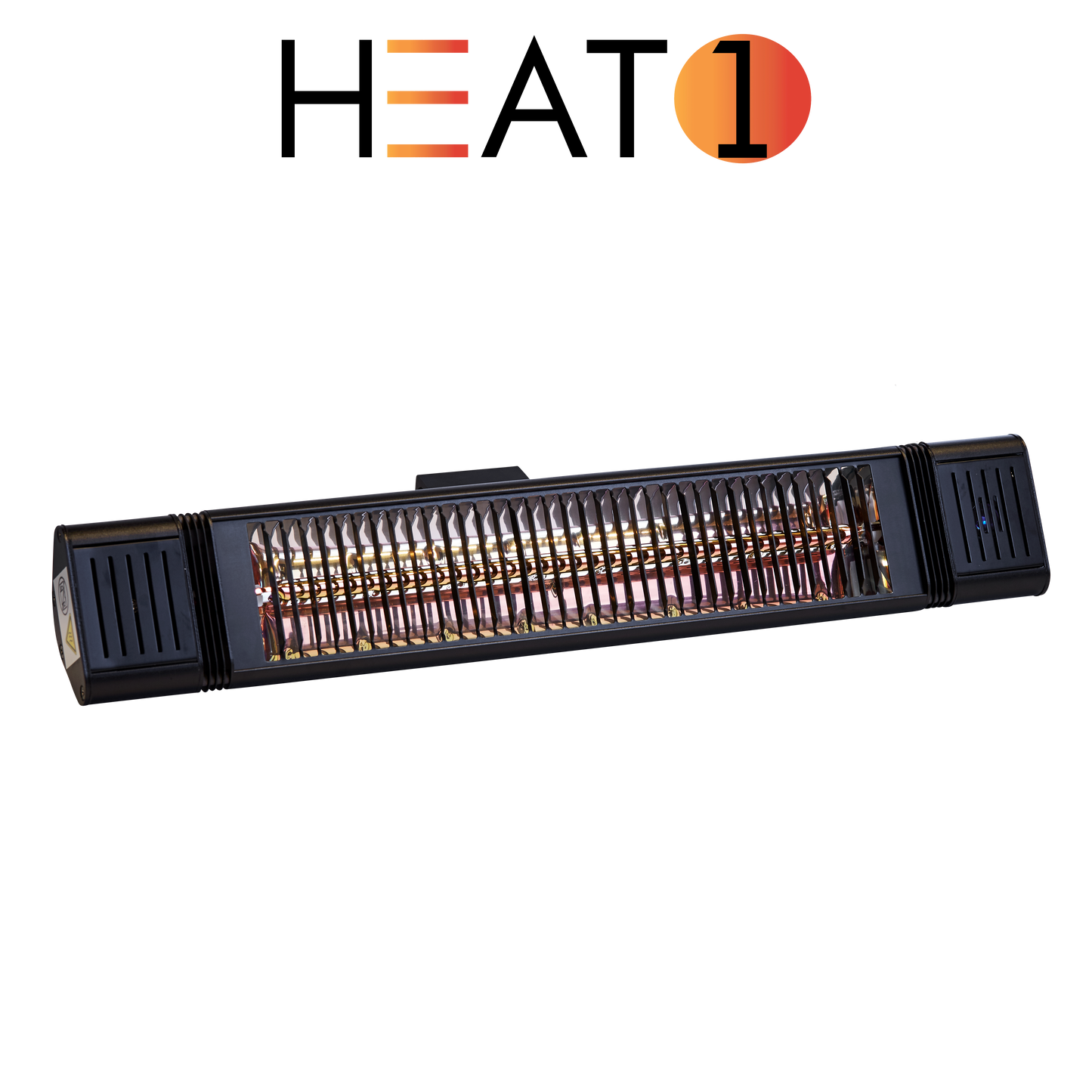 Terassilämmitin ECO Plus-line 1500 W, musta HEAT1