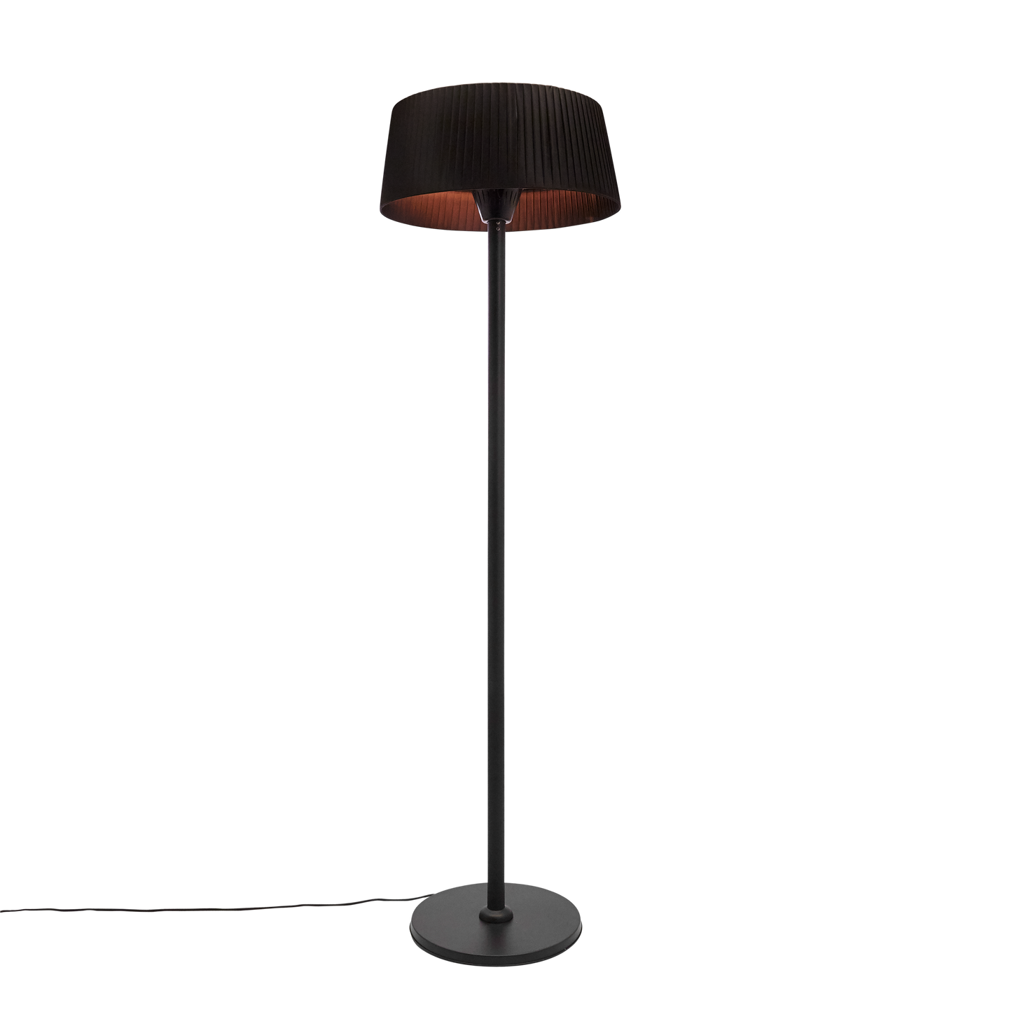 Terassilämmitin 60 cm varjostimella, lattiamalli 900/1200/2100 W HA HORTUS