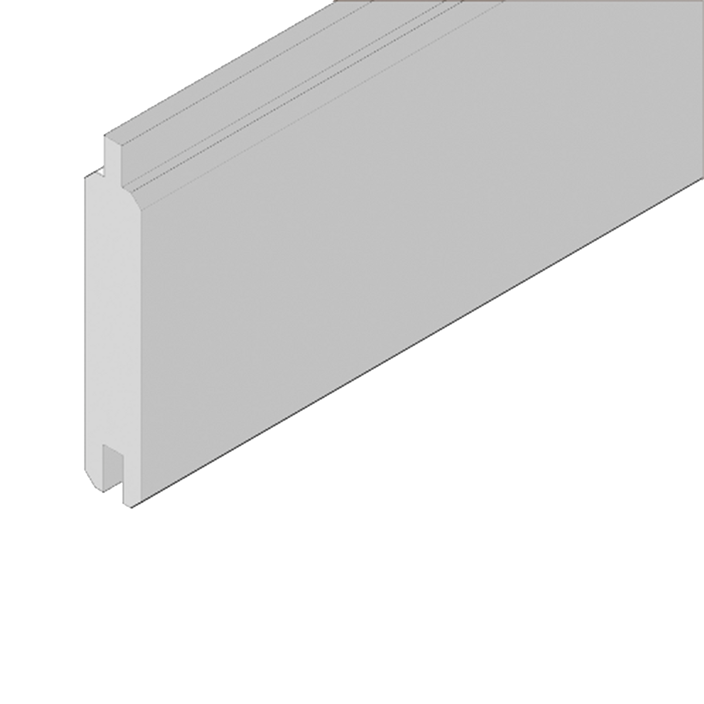 Vaakalauta profiiliaitaan, paksuus 22mm, korkeus 12 cm, pituus 200 cm HORTUS