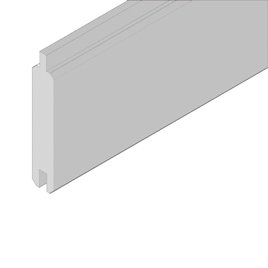 Vaakalauta profiiliaitaan, paksuus 22mm, korkeus 12 cm, pituus 200 cm HORTUS