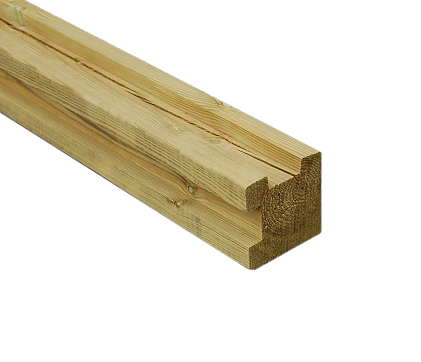 Kulmatolppa (L -muoto) profiiliaitaan, 90x90x2700 mm HORTUS