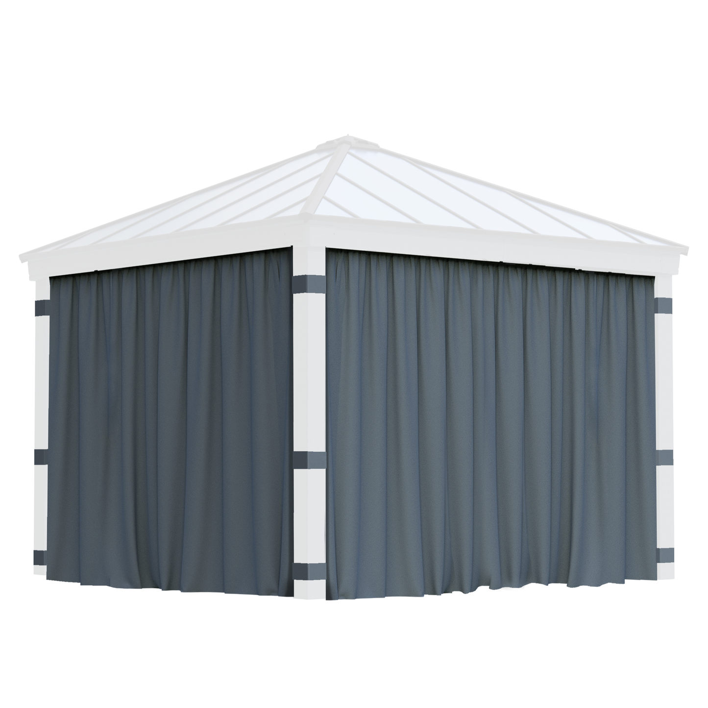 Verhosetti, 4 verhoa, sopii 4,2 x 4,2 m Dallas -paviljonkiin