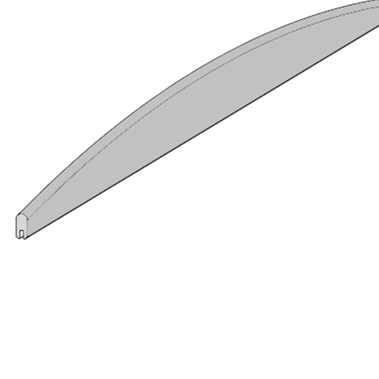 Ylälauta profiiliaitaan, paksuus 22 mm, korkeus 12 cm, pituus 200 cm HORTUS