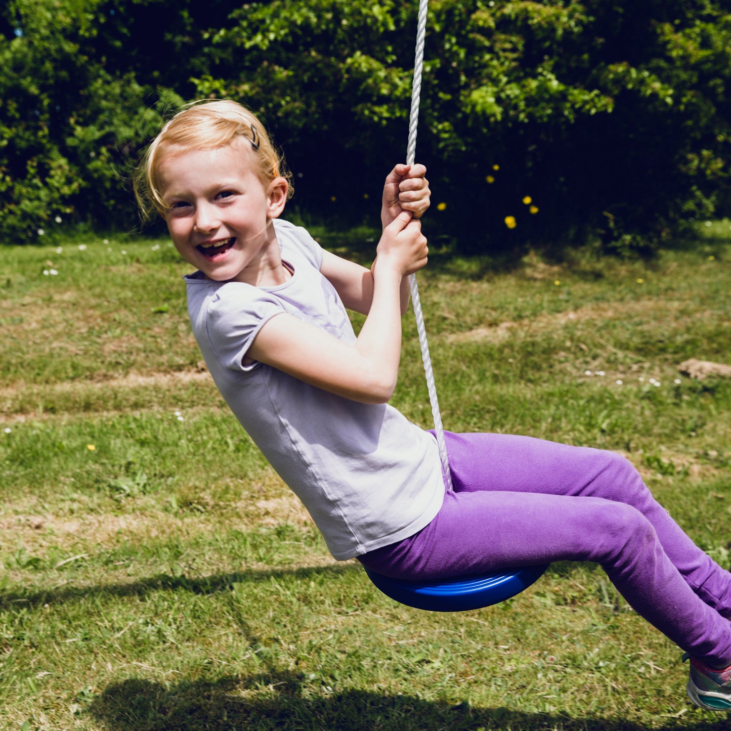 Pyöreä keinu, sininen, sis. Köyden NORDIC PLAY