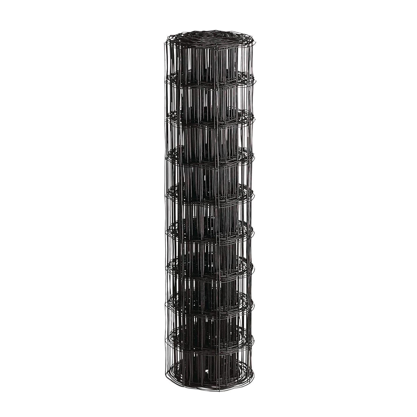 Puutarha-aita, 0% PVC, musta, 10 x 10 cm, 60 cm x 25 m