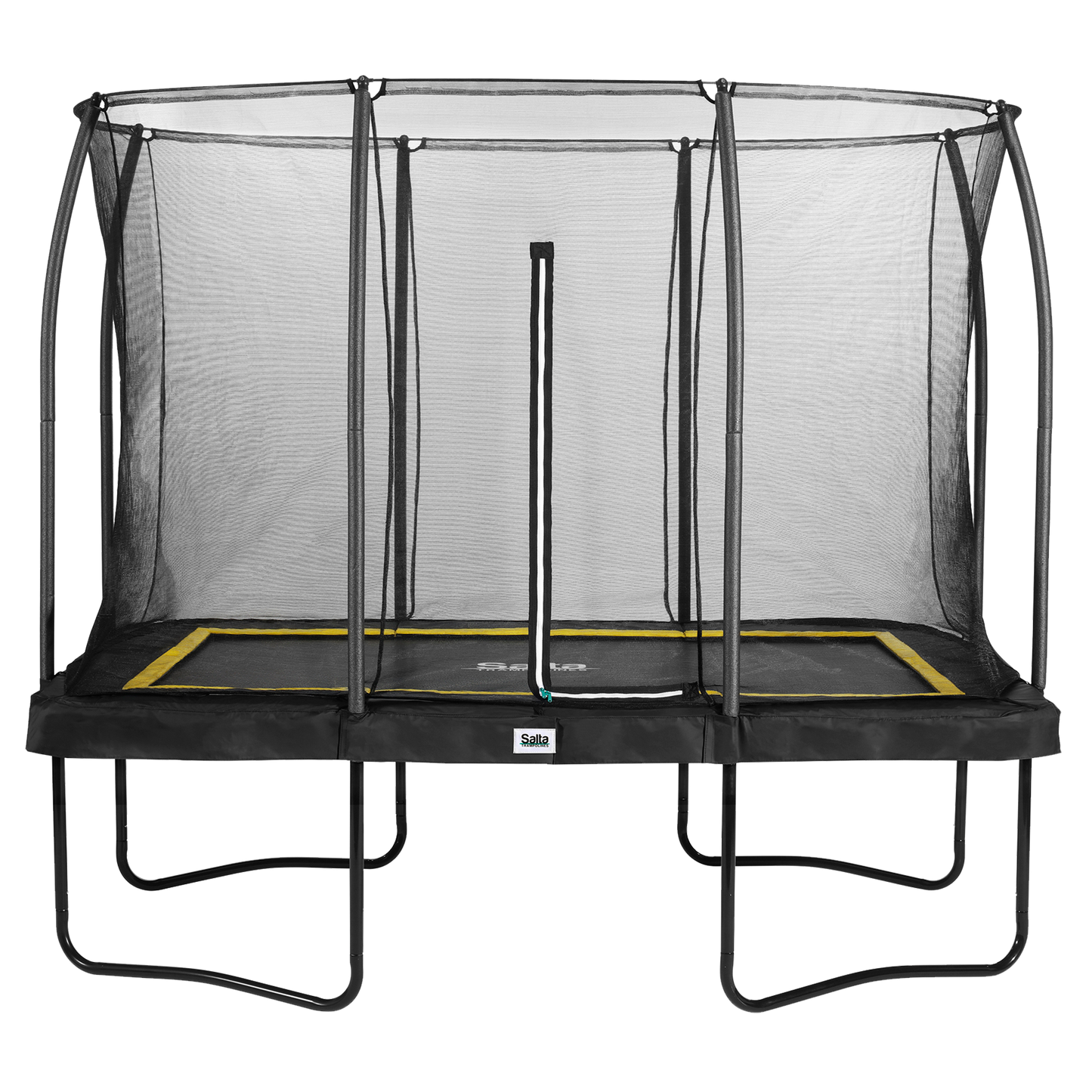 Trampoliini Comfort, kulmikas 305 x 214 cm, musta Salta