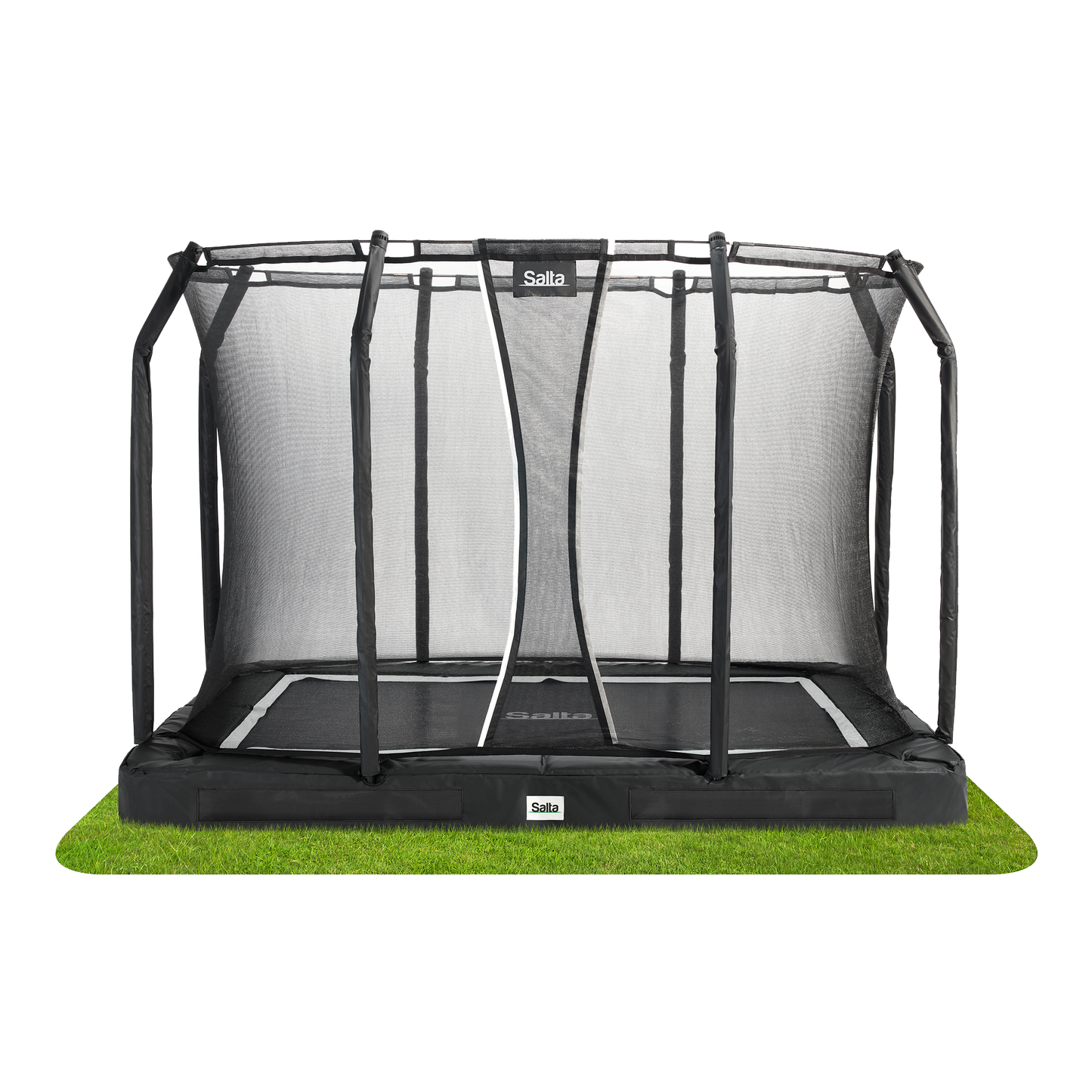 Trampoline Premium Ground sis. Turvaverkon 305 x 214 cm Salta