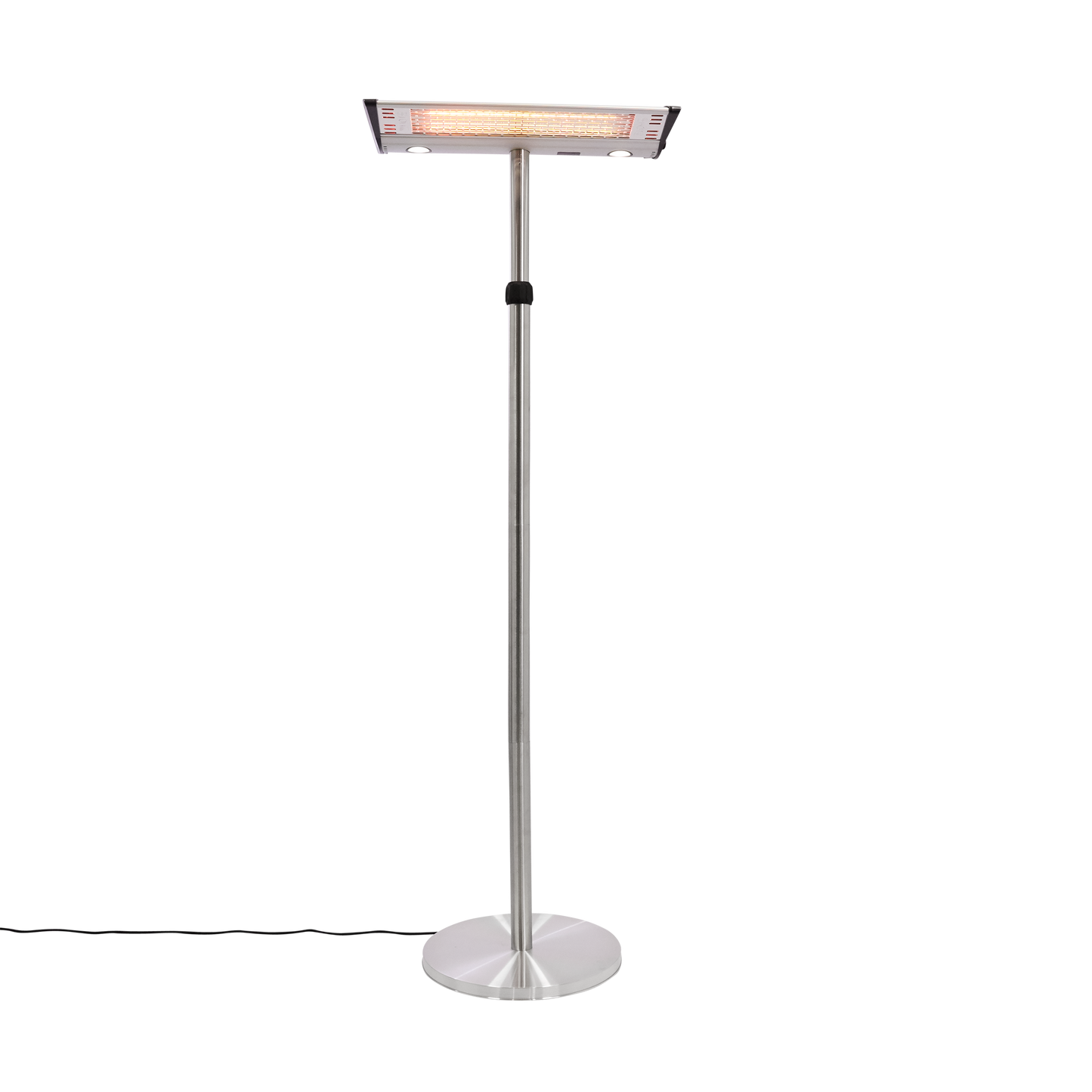 Terassilämmitin, lattiamalli 'teleskooppi' 1000/2000 W GT HORTUS