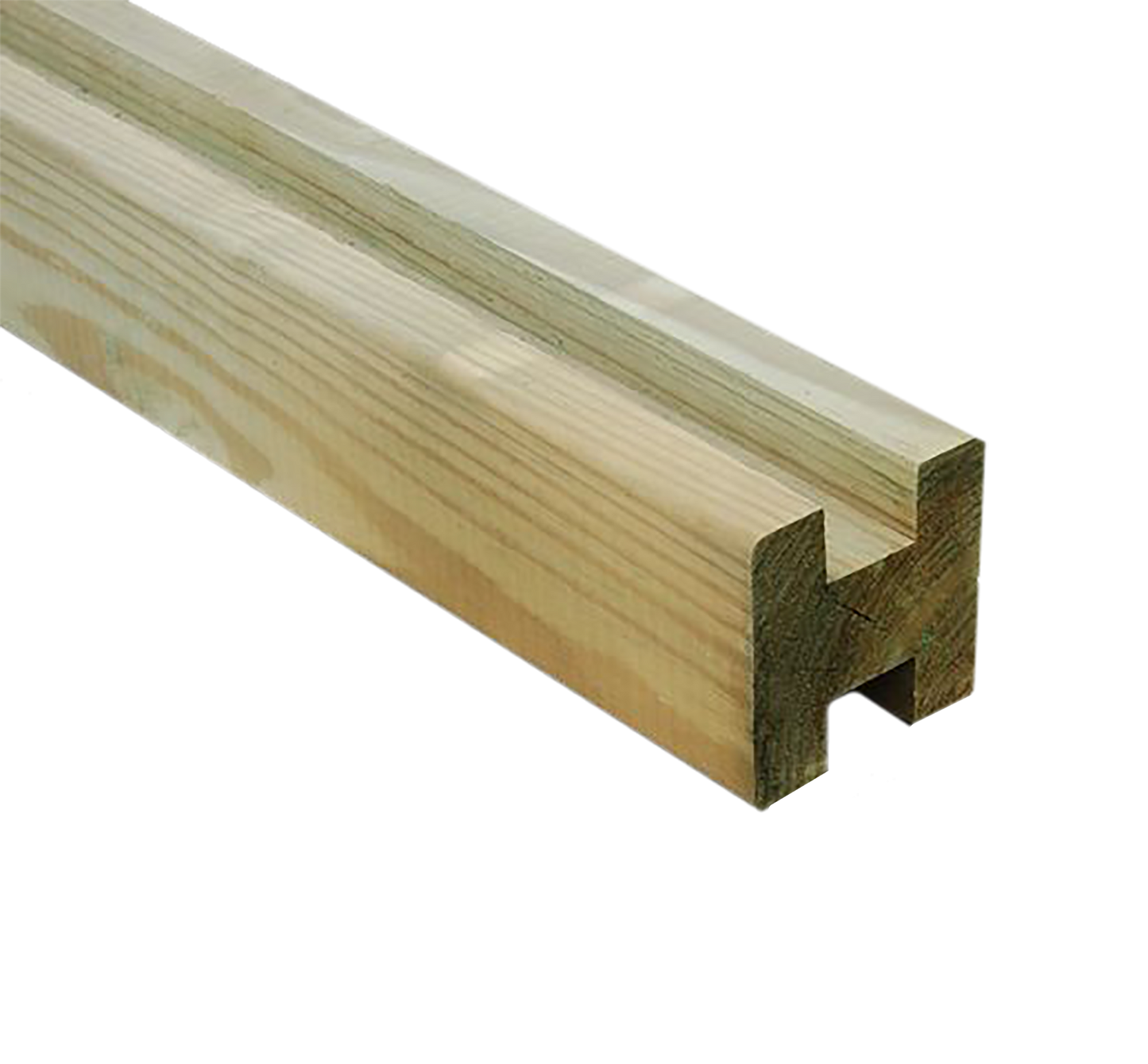 Musta puutolppa lasiaidalle 70 x 70 x 1500 mm NTR.-A HORTUS