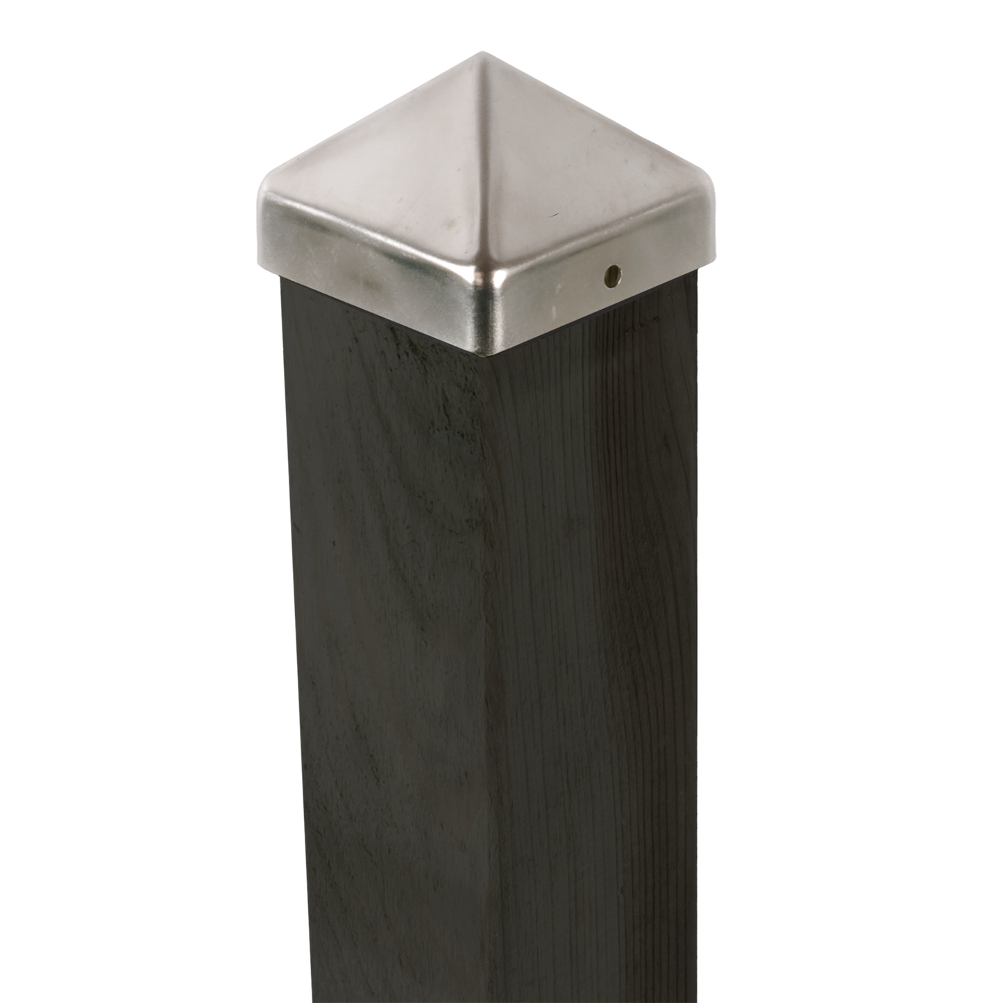 5 kpl erä, Tolpanhattu, ruostumaton, 71 x 71 mm