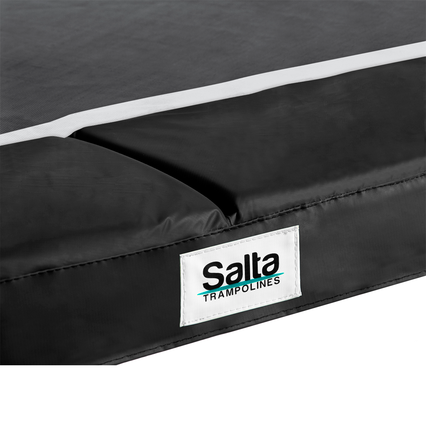 Reunapehmuste trampoliiniin Premium Black Edition 305x214 cm, musta Salta
