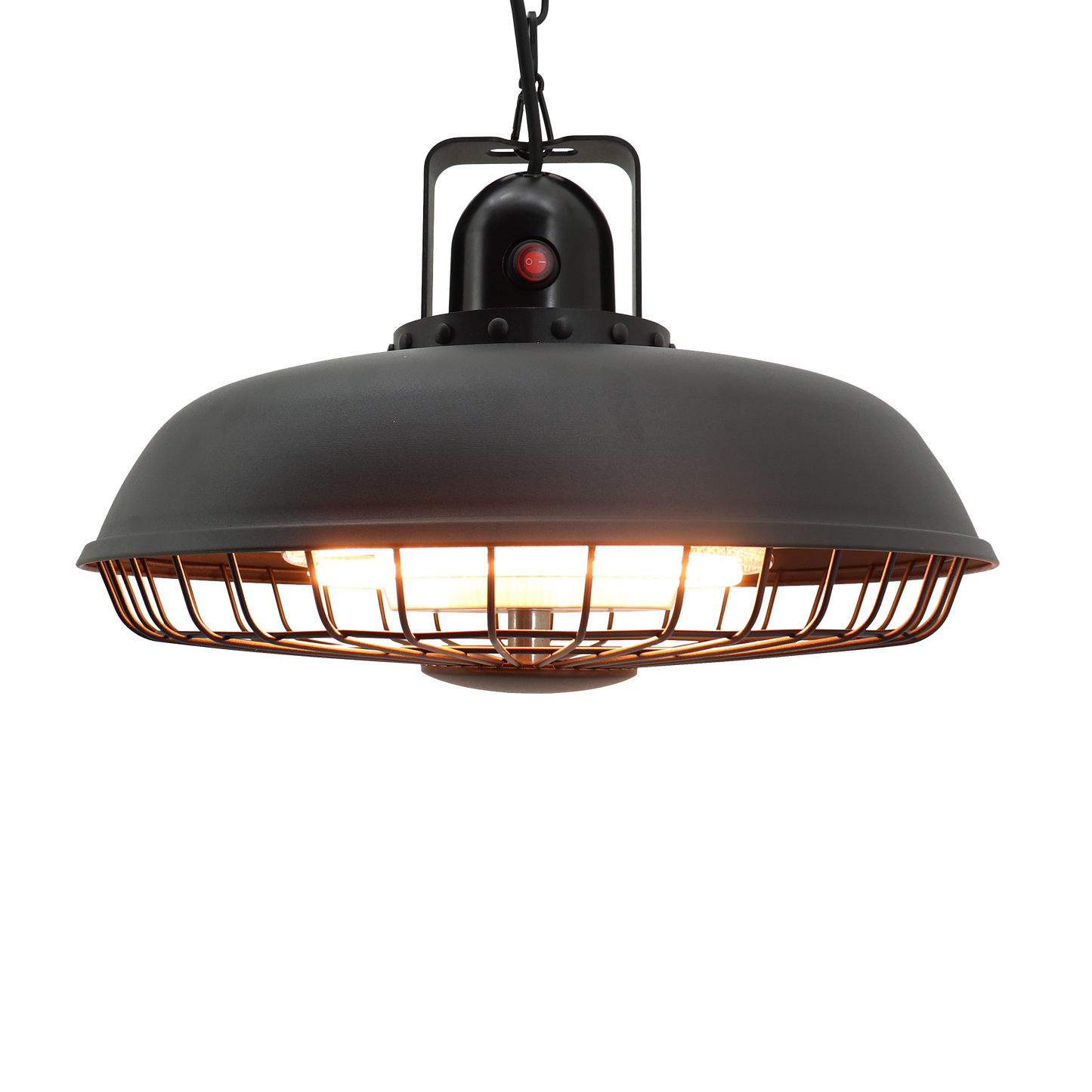 Terassilämmitin 600/1200/1800 W ripustettava malli, kaukosäädin, soft touch-painike HORTUS