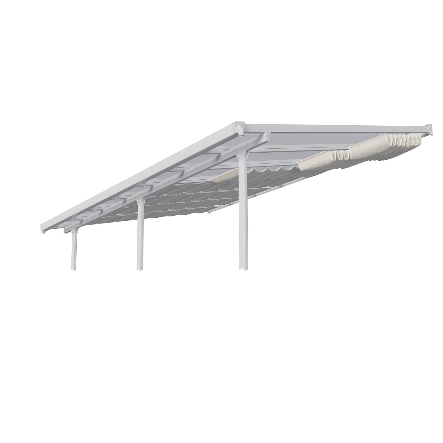 Verhot Feria-terassikatokseen 16,1 m2 (3 x 5,46 m) Palram - Canopia