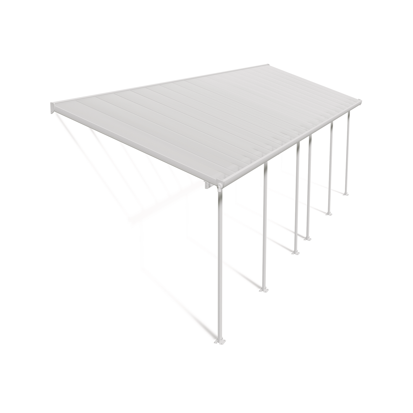 Terassikatos-set Feria 28,5 m2, valkoinen Palram - Canopia