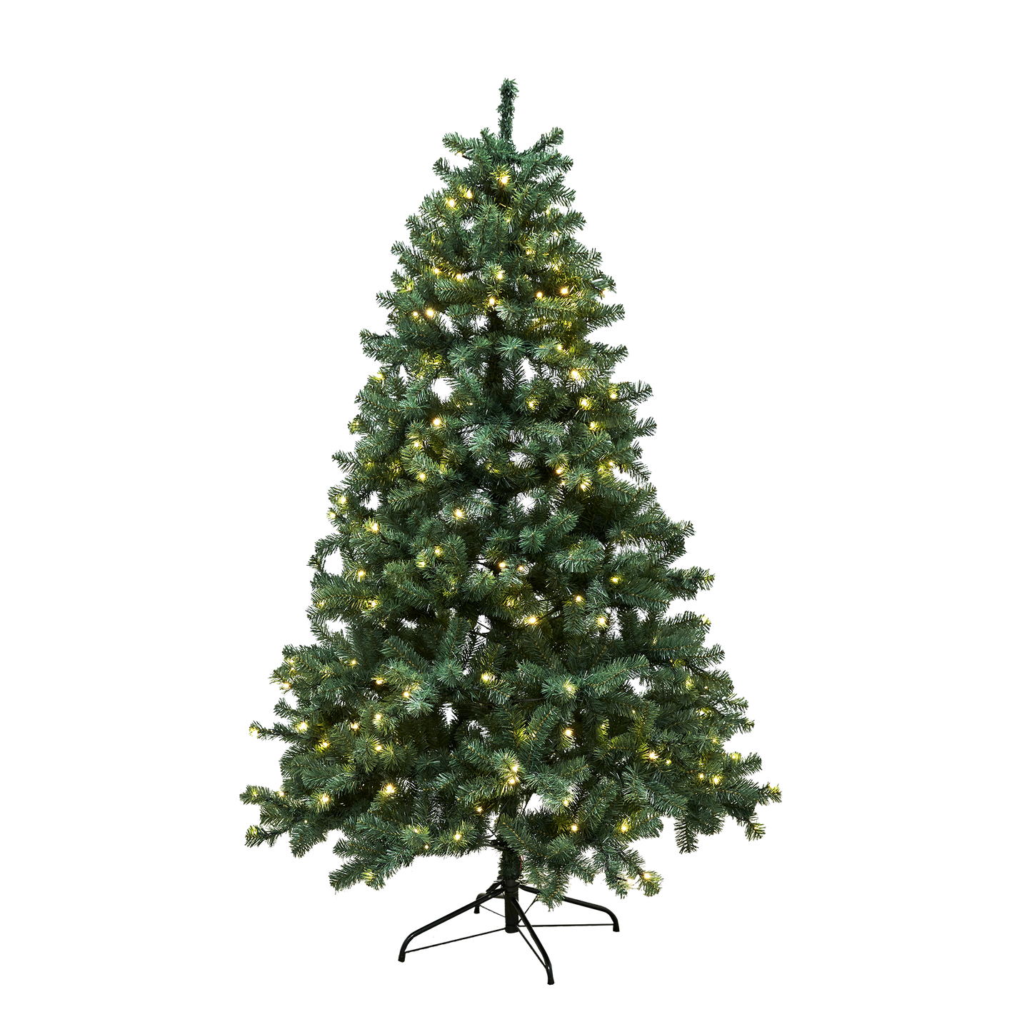 Joulukuusi PVC "ASKE" Luokka B+, 210 x 138 cm valoilla NORDIC WINTER