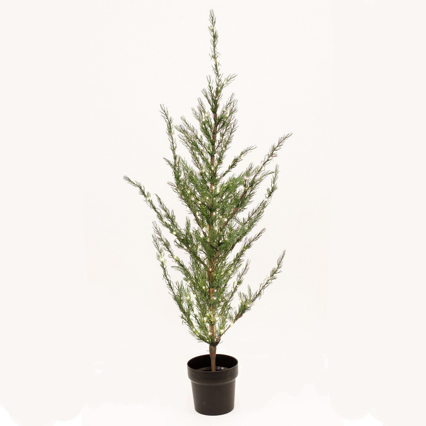 Setripuu ruukussa, korkeus 120 cm, 140 LED-valoa, 230 volttia NORDIC WINTER