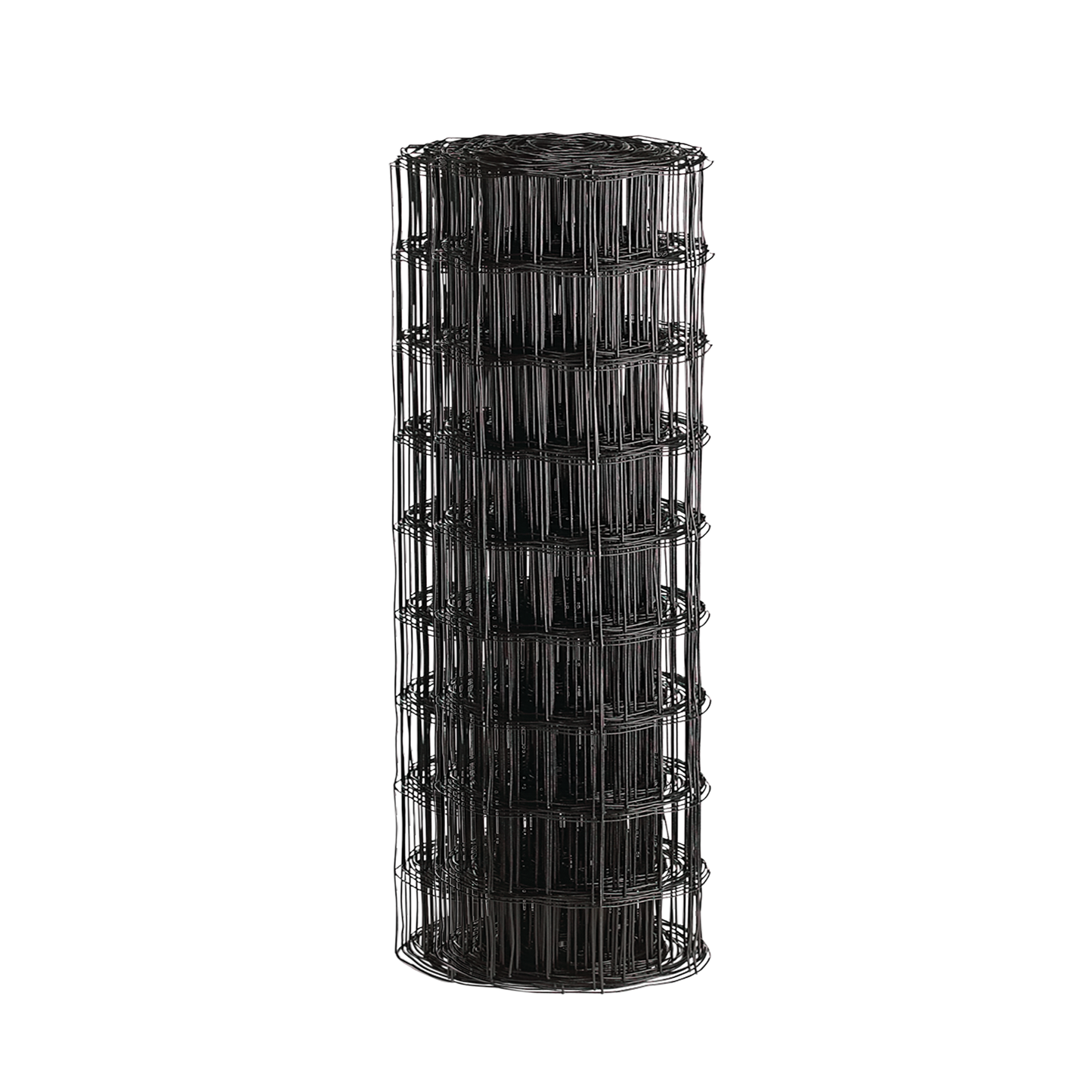 Puutarha-aita, 0% PVC, musta, 5 x 10 cm, 120 cm x 25 m