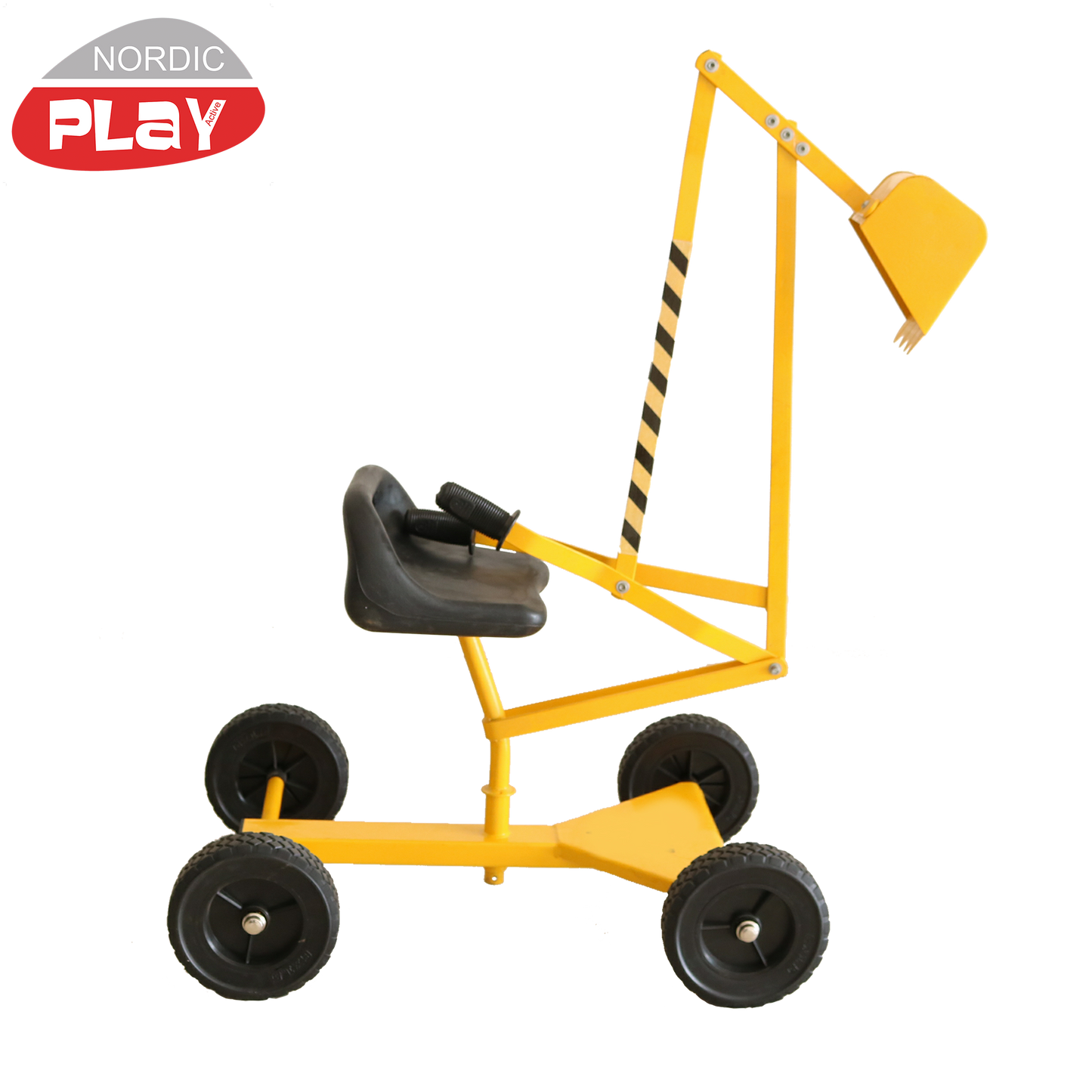 Pyörillä oleva kaivinkone hiekkalaatikkoon NORDIC PLAY