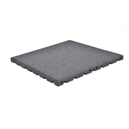 Kumilaatta 500 x 500 x 30 mm harmaa NORDIC PLAY