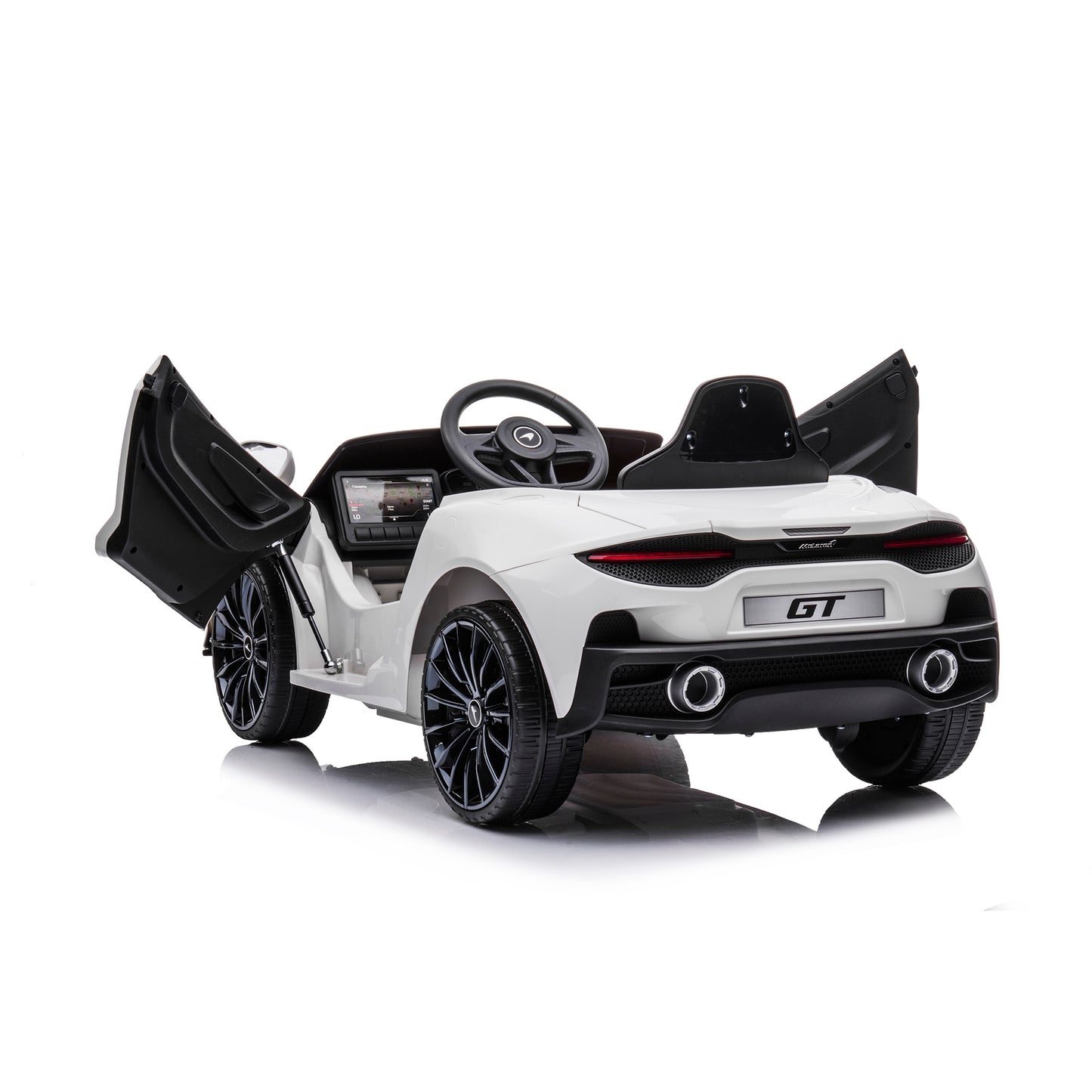 Sähköauto McLaren GT 12V4,5AH, EVA-renkaat, BT, Valkoinen NORDIC PLAY