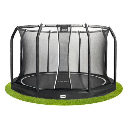 Trampoliini Premium Ground sis. turvaverkon Ø427 cm Salta