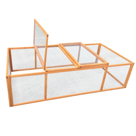 Kanin ulkohäkki 180 x 90 x 48 cm HORTUS