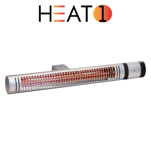 TerassilämmitinECO High-line 2000 W, hopea  HEAT1