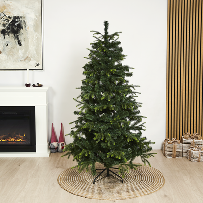 Joulukuusi PE/PVC "ALVA", Luokka A, 140x96 cm ilman valoja NORDIC WINTER