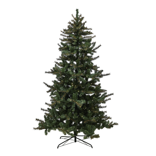 Joulukuusi PVC "FRYD" Luokka A, 180X120 cm valoilla NORDIC WINTER