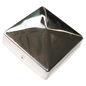 5 kpl erä, Tolpanhattu, ruostumaton, 97 x 97 mm