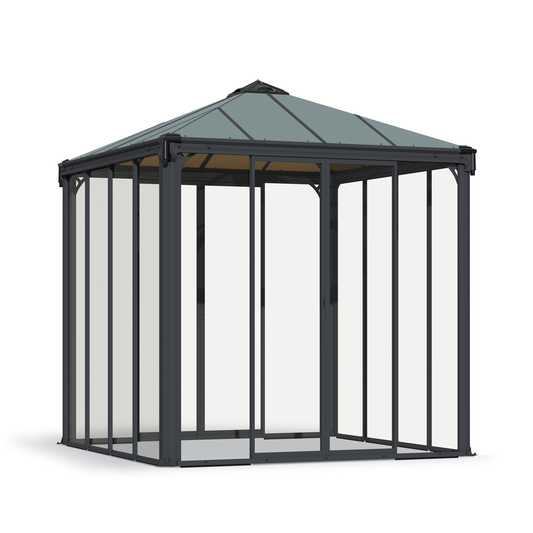 Paviljonki Palermo 3000 seinä/ovisarja Palram - Canopia