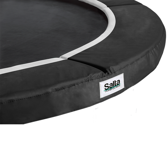 Reunapehmuste trampoliiniin Premium Black Edition Ø366 cm, musta Salta
