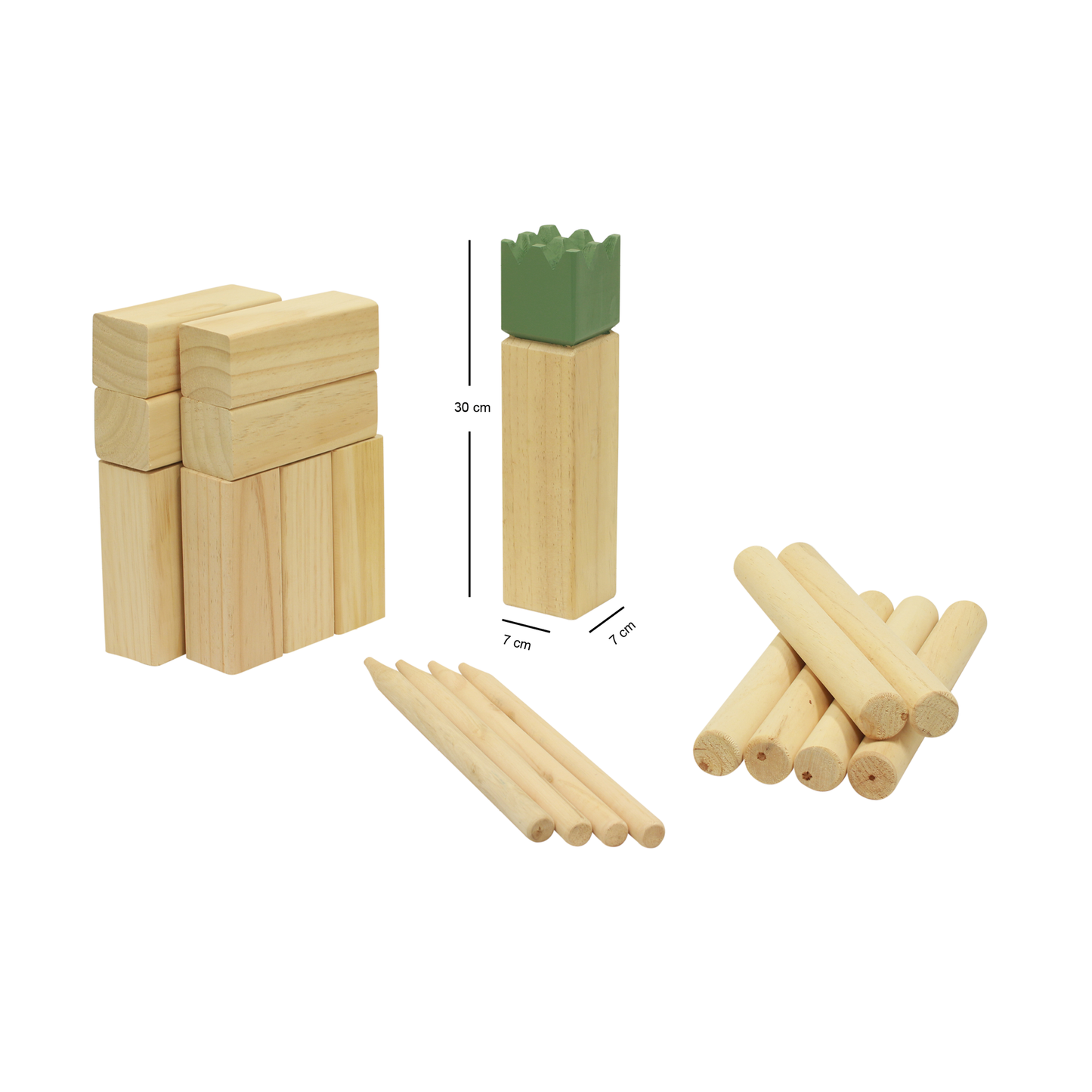 Kubb/ Viikinkipeli deluxe XXL NORDIC Games
