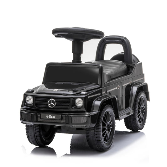 Potkuauto Mercedes-Benz lisenssi G350D musta NORDIC PLAY