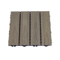 Terassilaatta komposiittia 30 x 30 cm 4 kpl., kelopuun värinen HORTUS