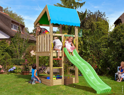 Leikkitornikokonaisuus Jungle Gym Home 2.1 ilman liukumäkeä
