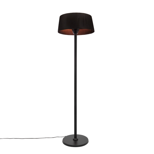 Terassilämmitin 60 cm varjostimella, lattiamalli 900/1200/2100 W HA HORTUS