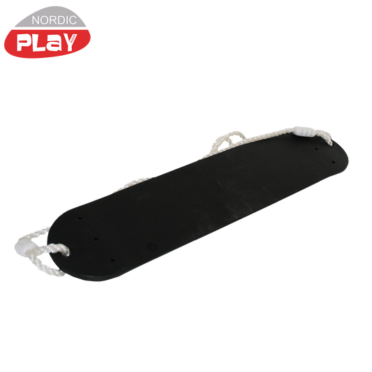 Pehmeä keinu, musta, sis. Köyden NORDIC PLAY