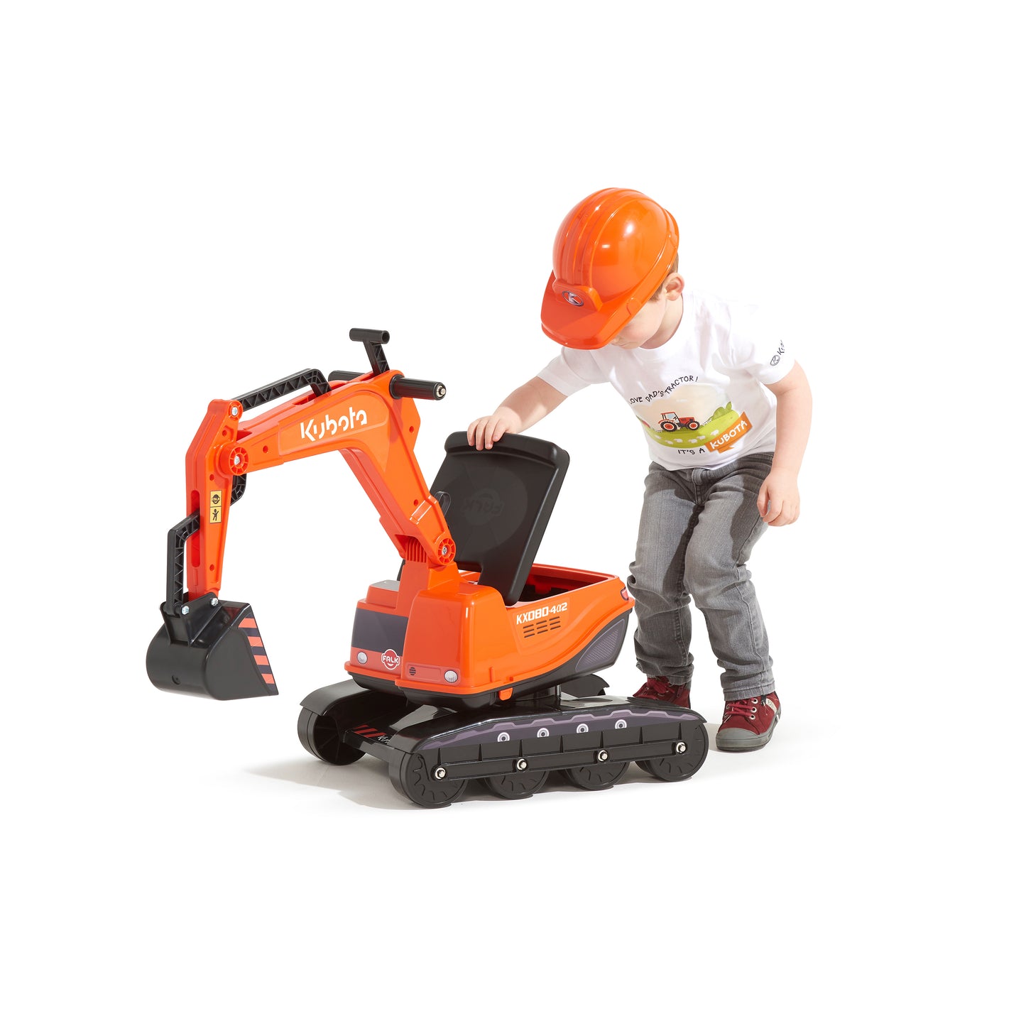 Kaivinkone sis. kypärän FALK Kubota