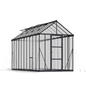 Kasvihuone Glory 15,3 m2, harmaa runko, Palram - Canopia