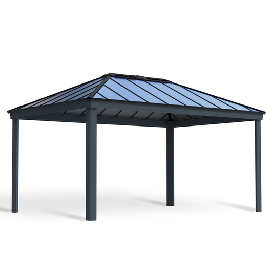 Paviljonki Dallas 4.2 x 6 m harmaa Palram - Canopia