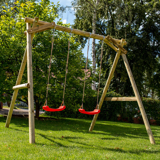 Keinuteline, mukana keinuistuimet ja keinujen kiinnikkeet NORDIC PLAY